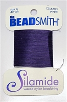 Silamide Nylon Beading Thread - Size A