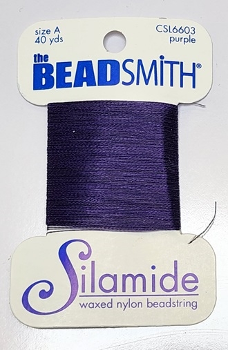 Silamide Nylon Beading Thread - Size A