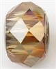 Swarovski BeCharmed Briolette Large Hole Bead- Crystal Copper