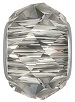 Swarovski BeCharmed Briolette Large Hole Bead- Crystal Satin