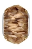 Swarovski BeCharmed Briolette Large Hole Bead- Light Smoked Topaz