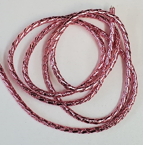 Braided Plastic Bolo Cord-4mm Colors