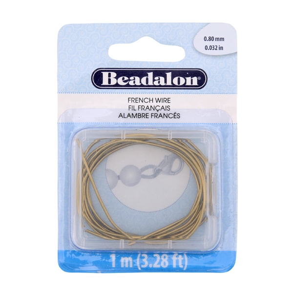 French Wire/Boullion Wire- 0.8mm