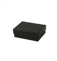 #32 Black Onyx Solid Top Jewelry Box- 3 1/8" x 2 1/8" x 1"