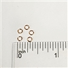 3mm, 22 gauge, Open Jump Ring - Rose Gold Plated