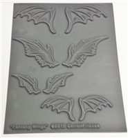 Christi Friesen Texture Stamp - Fantasy Wings #750