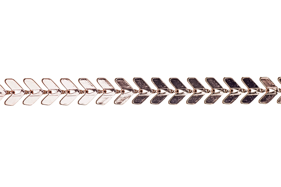 RGP 5 - 6.5mm Chevron Herringbone Chain *Discontinued*
