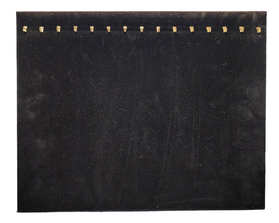 Black Chain Board Display Pad W/Easel- 15 Hooks