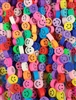 Clay Beads- Smiley Faces