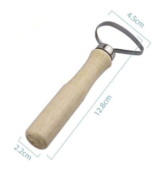 Wood Handled Loop Tool for Carving/Sculpting