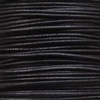 Waxed Cotton Cord - 2 MM - 288 Yard Spool - Black