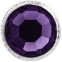 Crystaletts&#194;&#174; with Swarovski-3mm- Purple Velvet/Silver