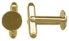 10mm Pad Cufflink