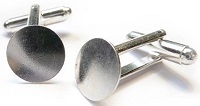 15mm Pad Cufflink