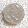 Cubic Zirconia 6mm Faceted Round Bead- Clear