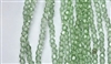 3mm Fire Polish Faceted Round- Light Chrysolite