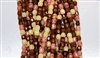 3mm Fire Polish Faceted Round- Opaque Neapolitan Mix