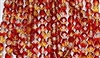 6mm Fire Polish Faceted Round- Medium Siam-Light Topaz-Clear Blend