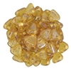 CzechMates- 2 hole Triangle Beads- TOPAZ CHAMPAGNE LUSTER