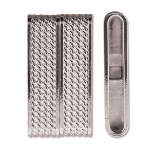 Brazilian Style Magnetic Clasp - 38mm x 20mm - Silver