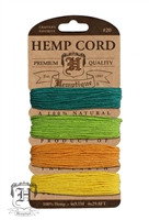 Hemptique Hemp Cord Set - 20# Test - Island