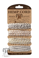 Hemptique Hemp Cord Set - 20# Test - Metallic Vintage