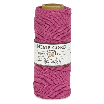 Hemptique Hemp Spool - 20# Test - Dark Pink