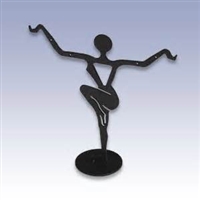 Metal Dancer Earring Display - Small