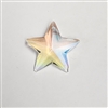 Darice Crystal Glass Pendant - Iridescent Star - Small