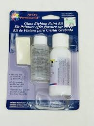Delta Air-Dry PermEnamel Glass Etching kit