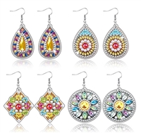 Diamond Painting Earring Sets