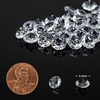 Diamond Ice- Acrylic Diamond Shaped fillers- CLEAR 4.5MM