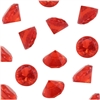 Diamond Ice- Acrylic Diamond Shaped fillers- 5.5MM RED