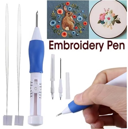 Embroidery Needle Punch Pen