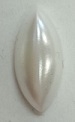 7 x 15mm Acrylic Flat Back Pearl Navette Cabochon