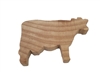 Flat Wood Shapes - 1/4" Thick - Cow