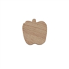 Flat Wood Shapes - 1/4" Thick - Medium Apple