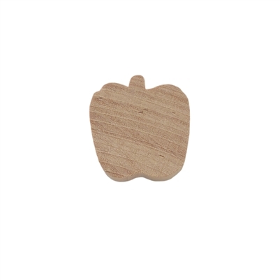 Flat Wood Shapes - 1/4" Thick - Medium Apple