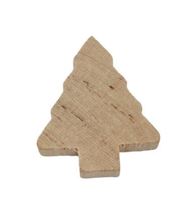 Flat Wood Shapes - 1/4" Thick - Christmas Tree/Pine Tree