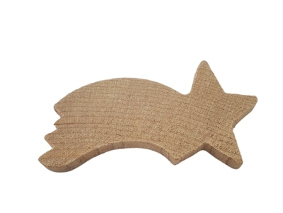 Flat Wood Shapes - 1/4" Thick - Santa
