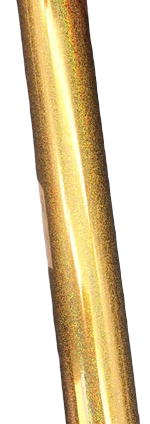 Transfer foil - #14 Gold Holographic Glitter