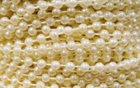 Fused String Pearls - 3mm Ivory