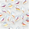 Matubo Gemduo- 2 hole- CRYSTAL AB