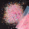 Glow in the Dark glitter - Pink