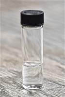 Clear Glass Display Screw top Vials, 2 3/8" x 9/16"