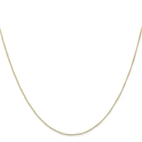 .5mm Gold Plated Curb Necklace Chain