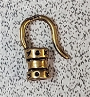 Gold Plated over Sterling Silver - 3mm Hook