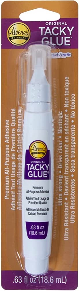 Aleene's Super Mini Pack Fabric Glue, Clear