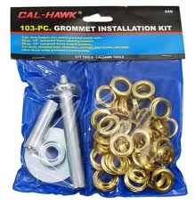 Hawk 103 Piece Grommet Set with Setter