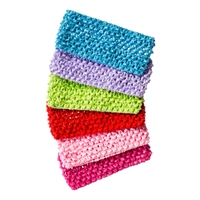 Crochet Headband - 2 3/4 x 6 1/4 inches